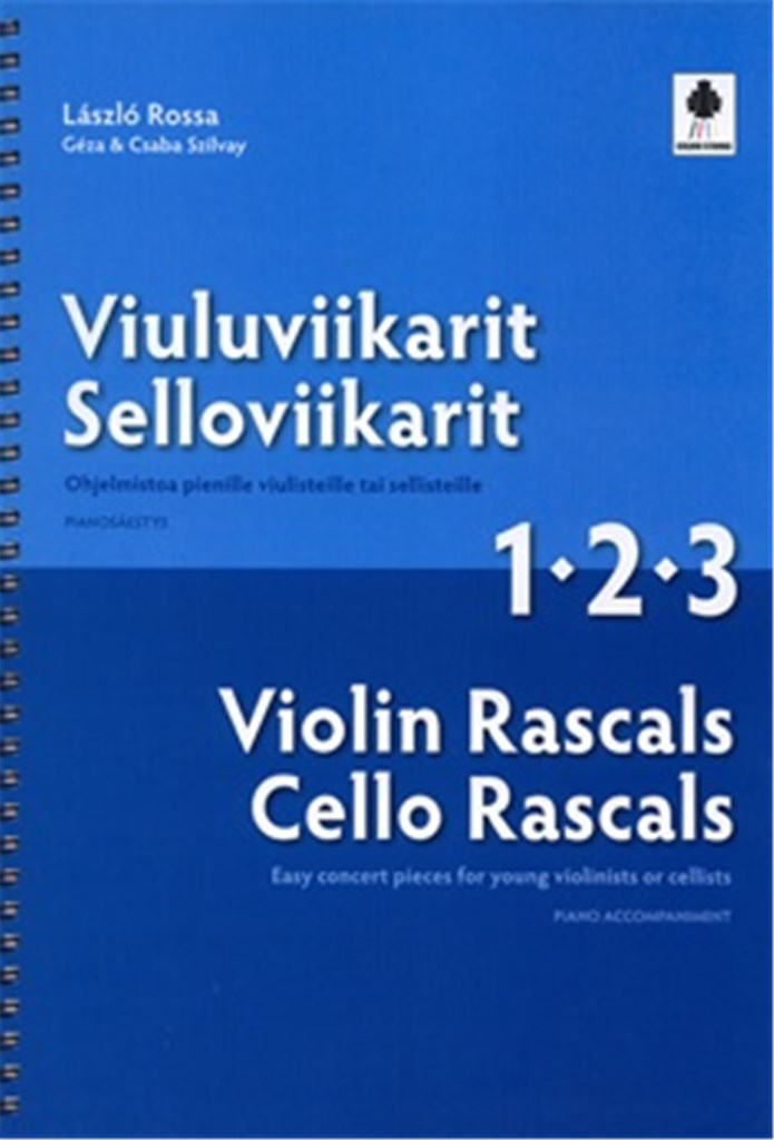 Violin/Cello Rascals - Piano book 1-2-3