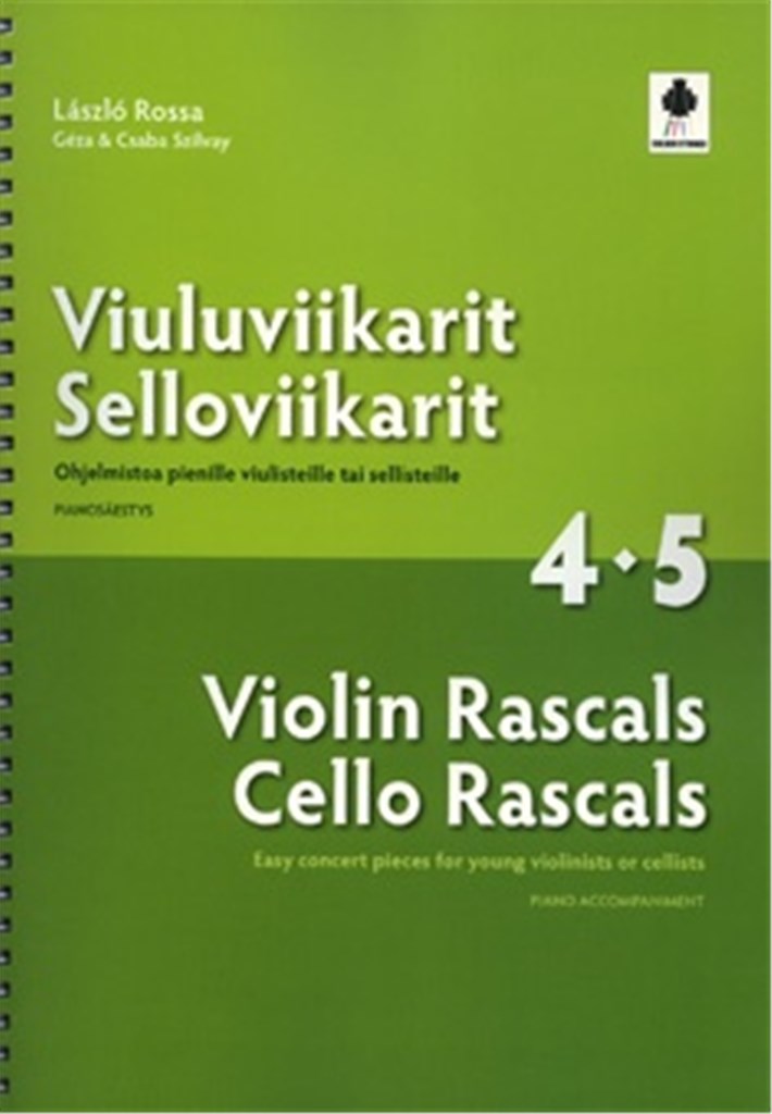 Violin/Cello Rascals - Piano book 4-5
