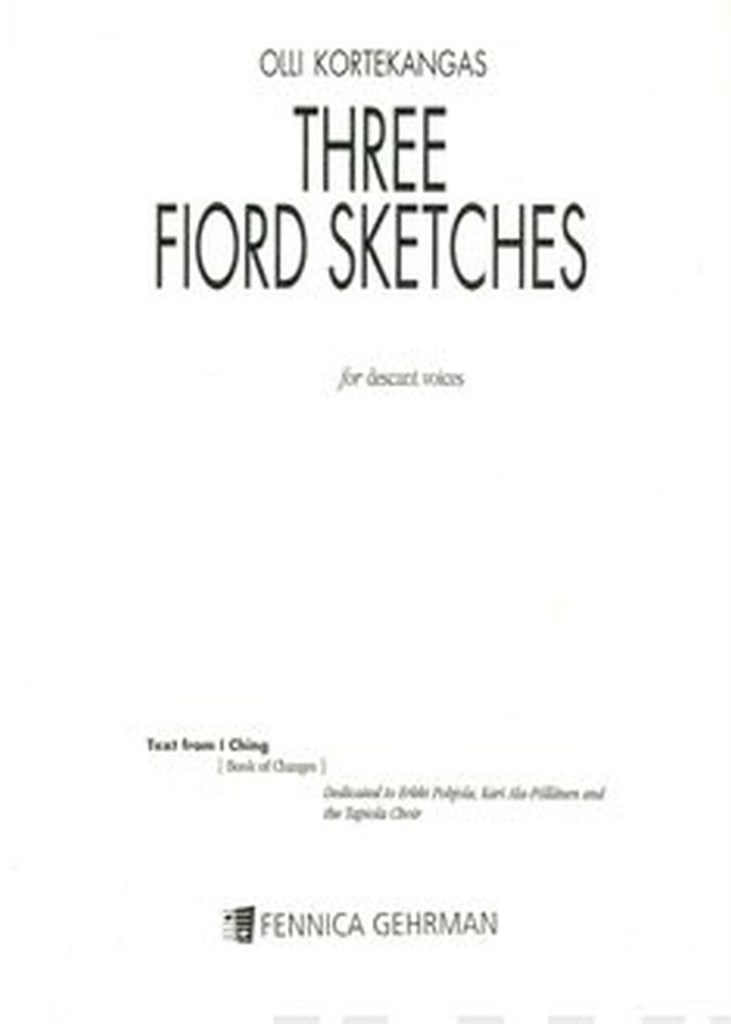 Three Fiord Sketches