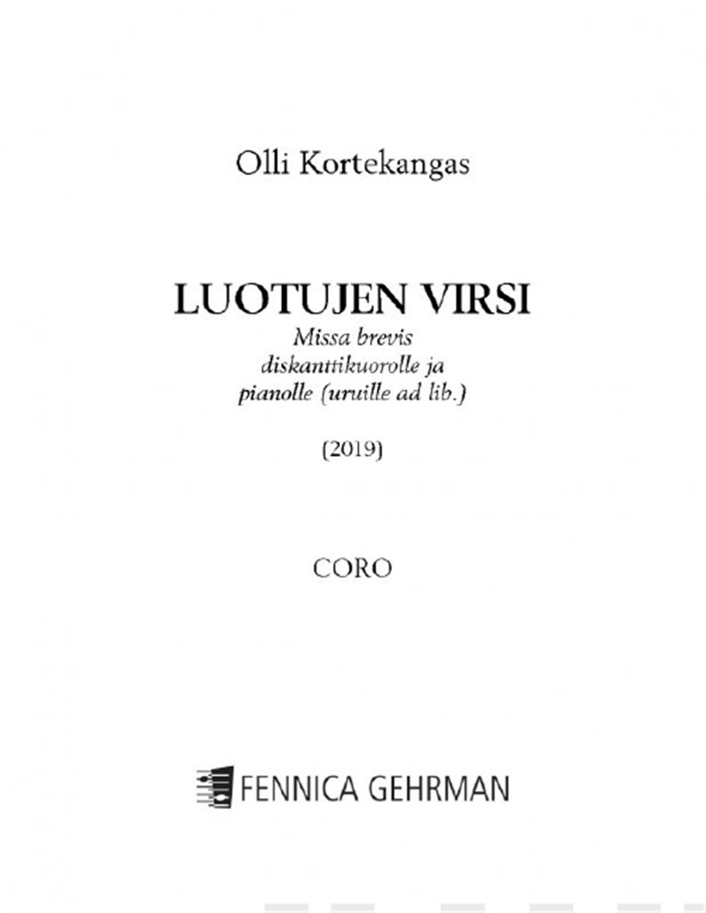 Luotujen Virsi - Missa Brevis