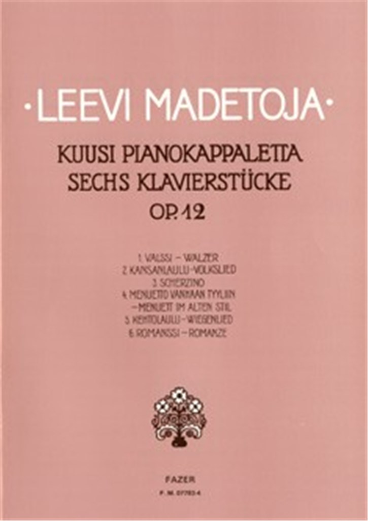 Sechs Stücke op. 12