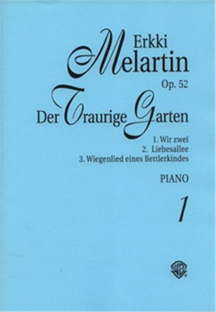 Der traurige Garten op. 52 Band 1