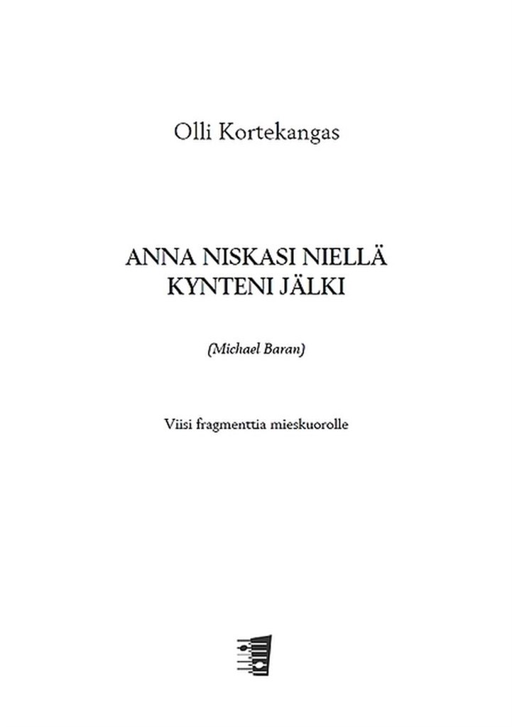 Anna Niskasi Niellä Kynteni Jälki