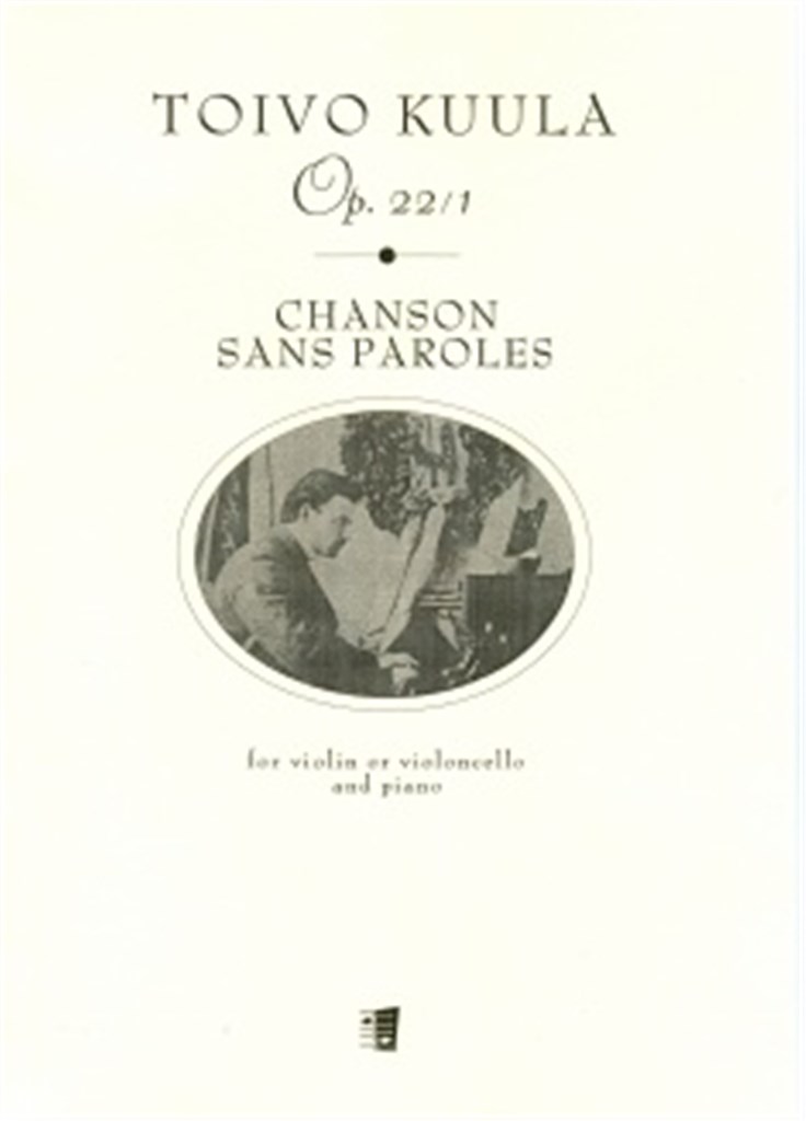 Chanson sans Paroles op. 22/1