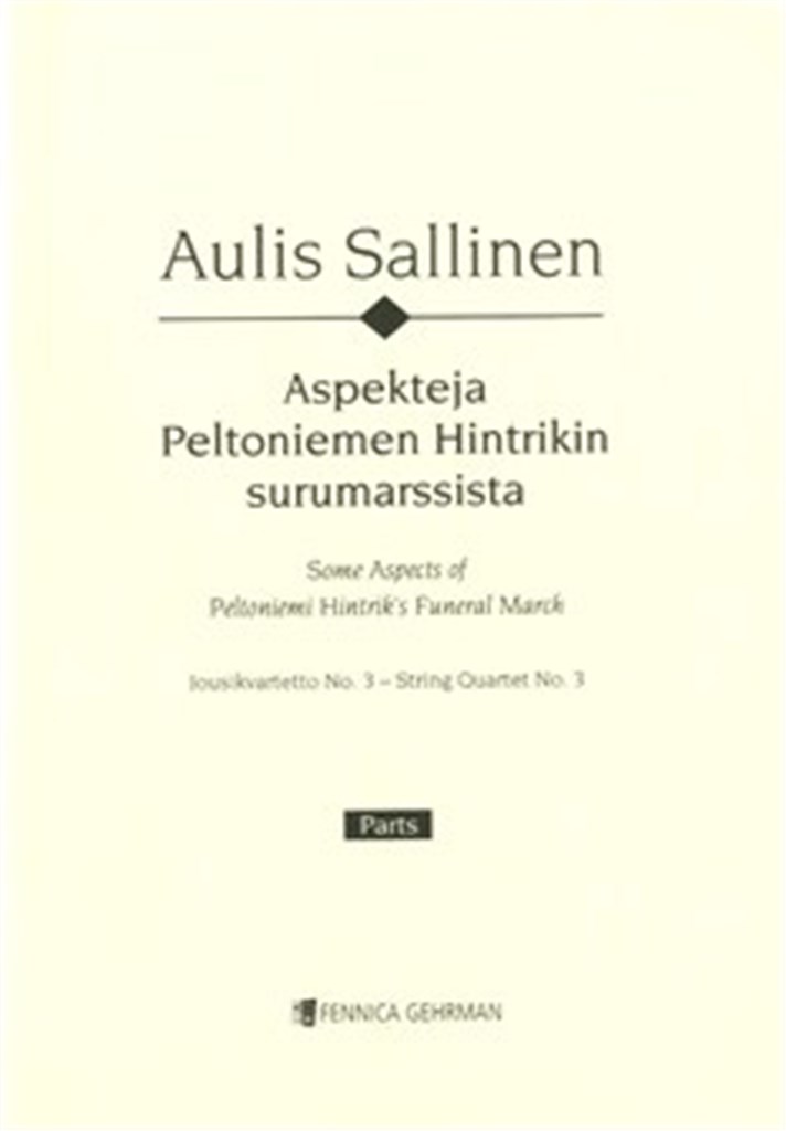 Aspects of Peltoniemi Hintrik's Funeral March