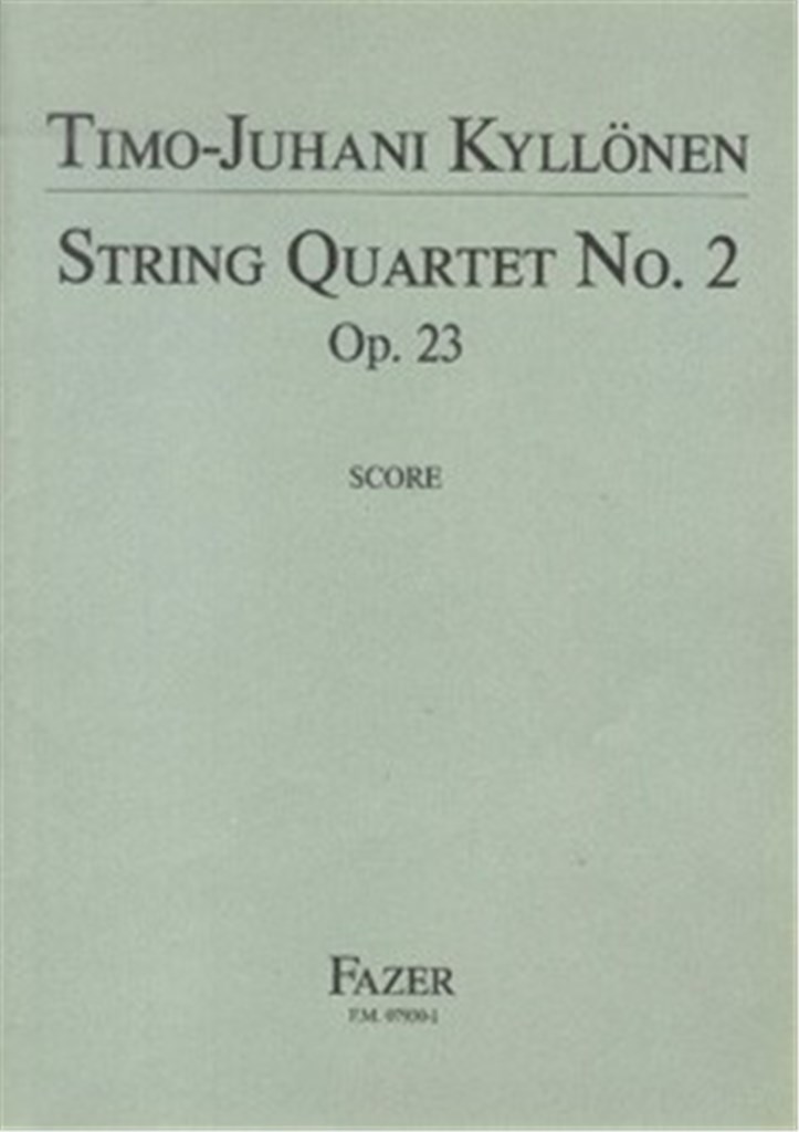 Streichquartett Nr. 2 op. 23