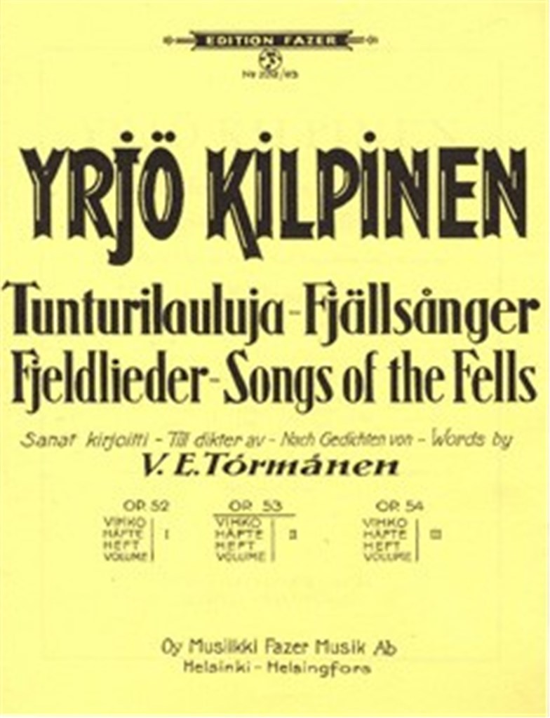 Fjellieder op. 53 Band 2