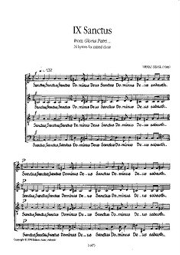 Gloria patri Nr. 9 op. 17