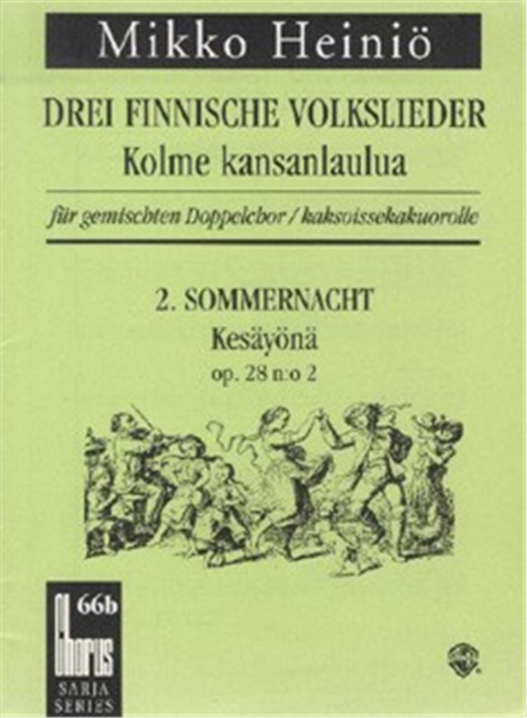Drei finnische Volkslieder op. 28