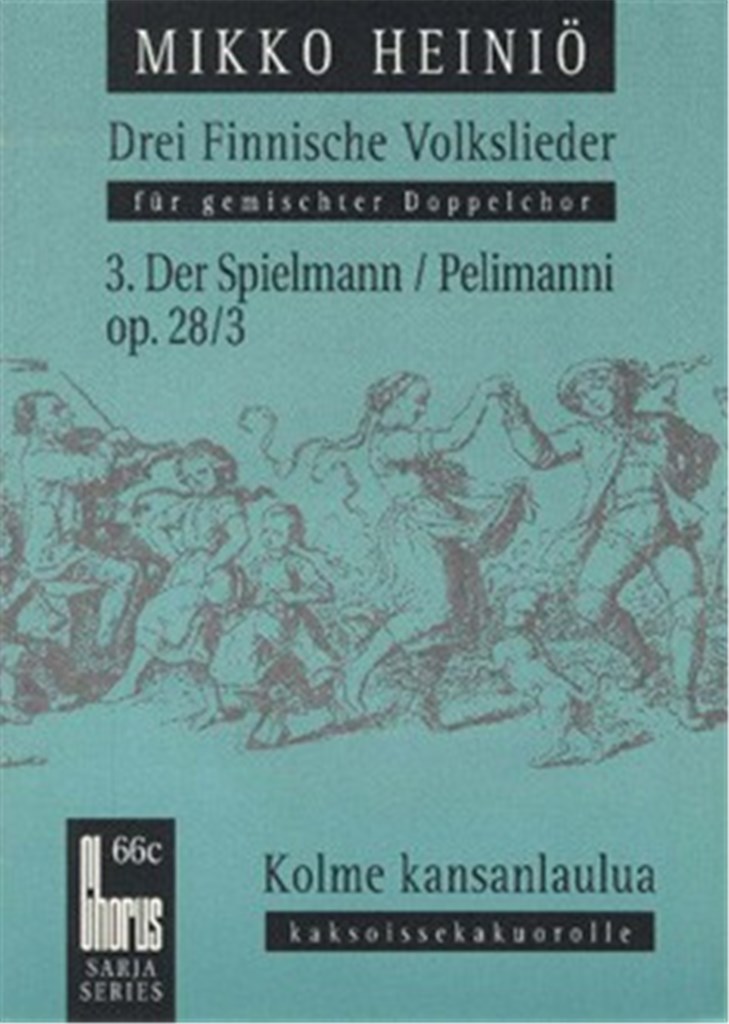 Drei finnische Volkslieder op. 28