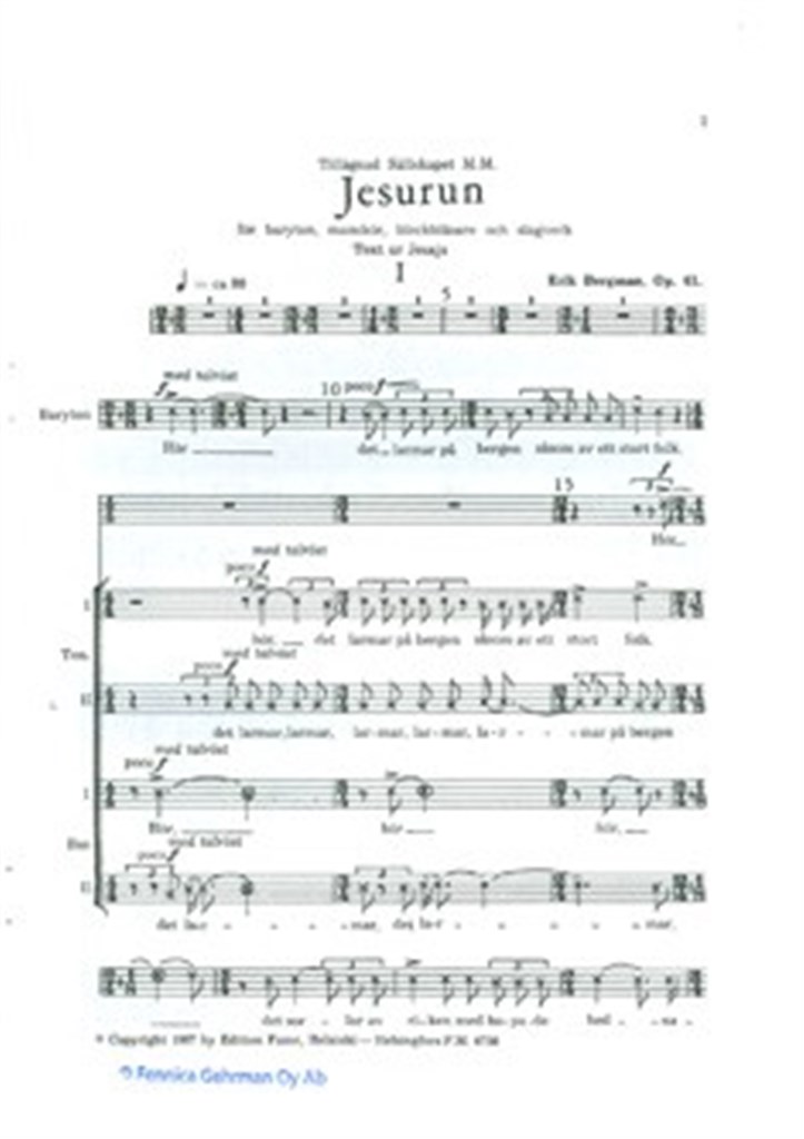 Jesurun (Ch11) op. 61