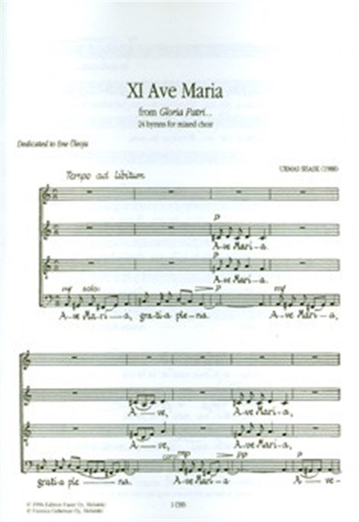 Gloria patri op. 17