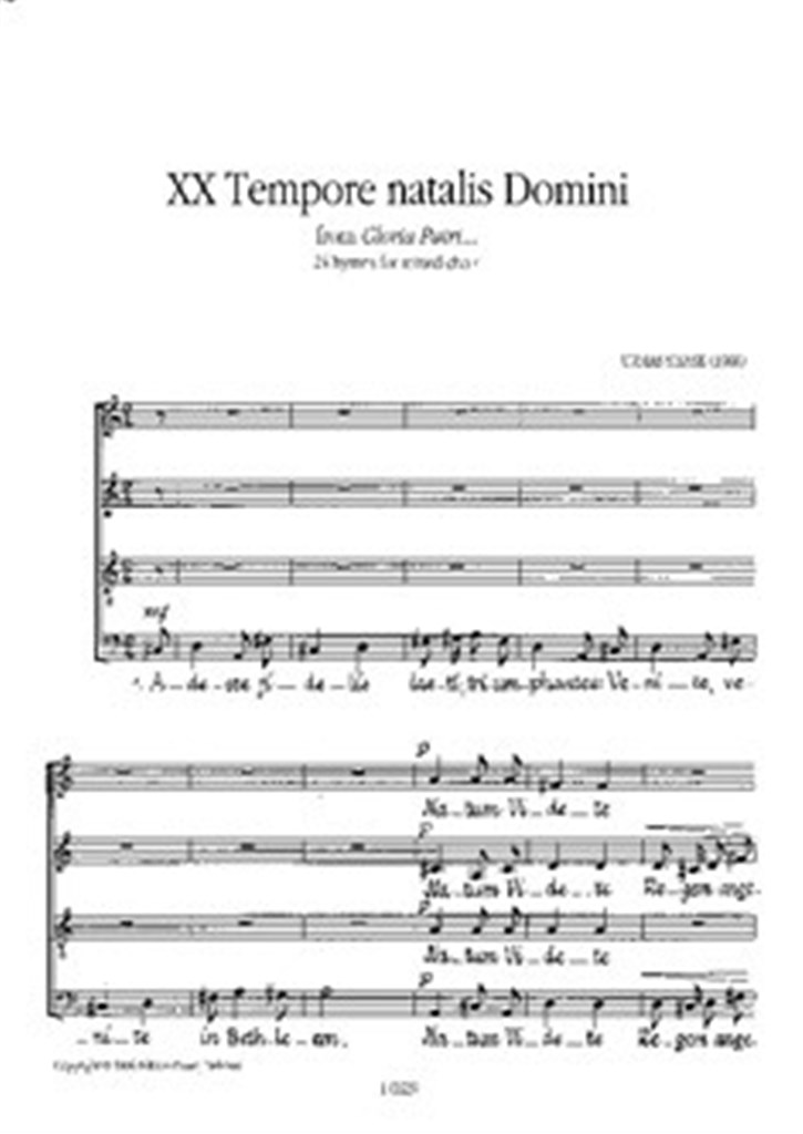 Gloria patri Nr. 10,11 op. 17