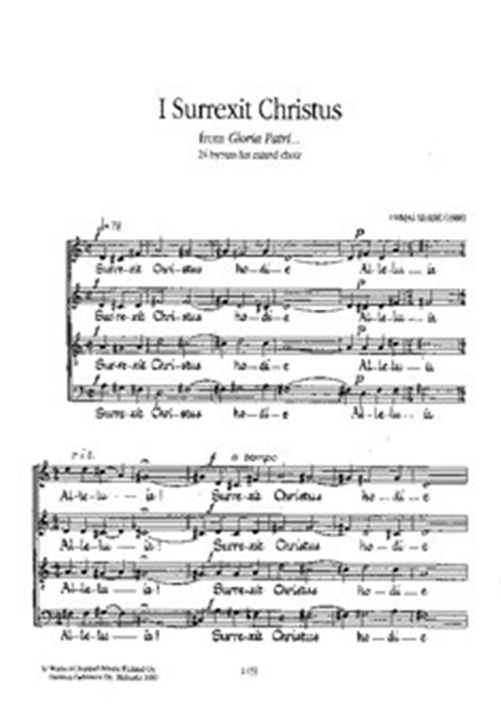 Gloria patri op. 17