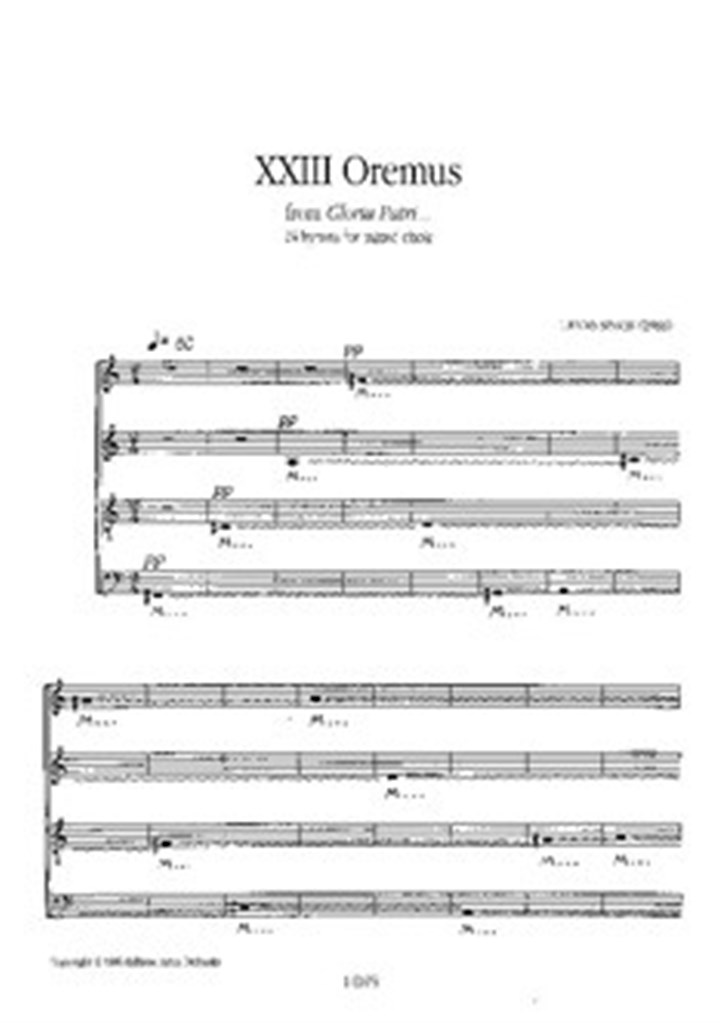 Gloria patri op. 17