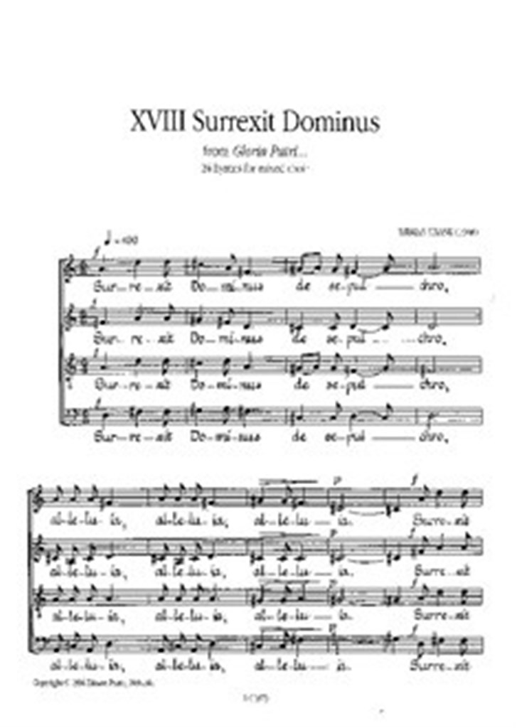 Gloria patri op. 17