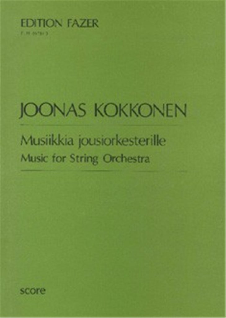 Music for String Orchestra