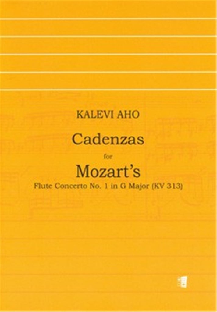 Cadenzas For Mozart's Flute Concerto No.1 KV 313