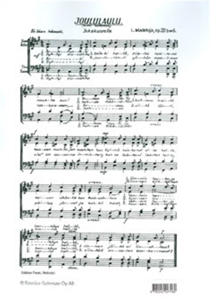 Joululaulu op. 20b/5