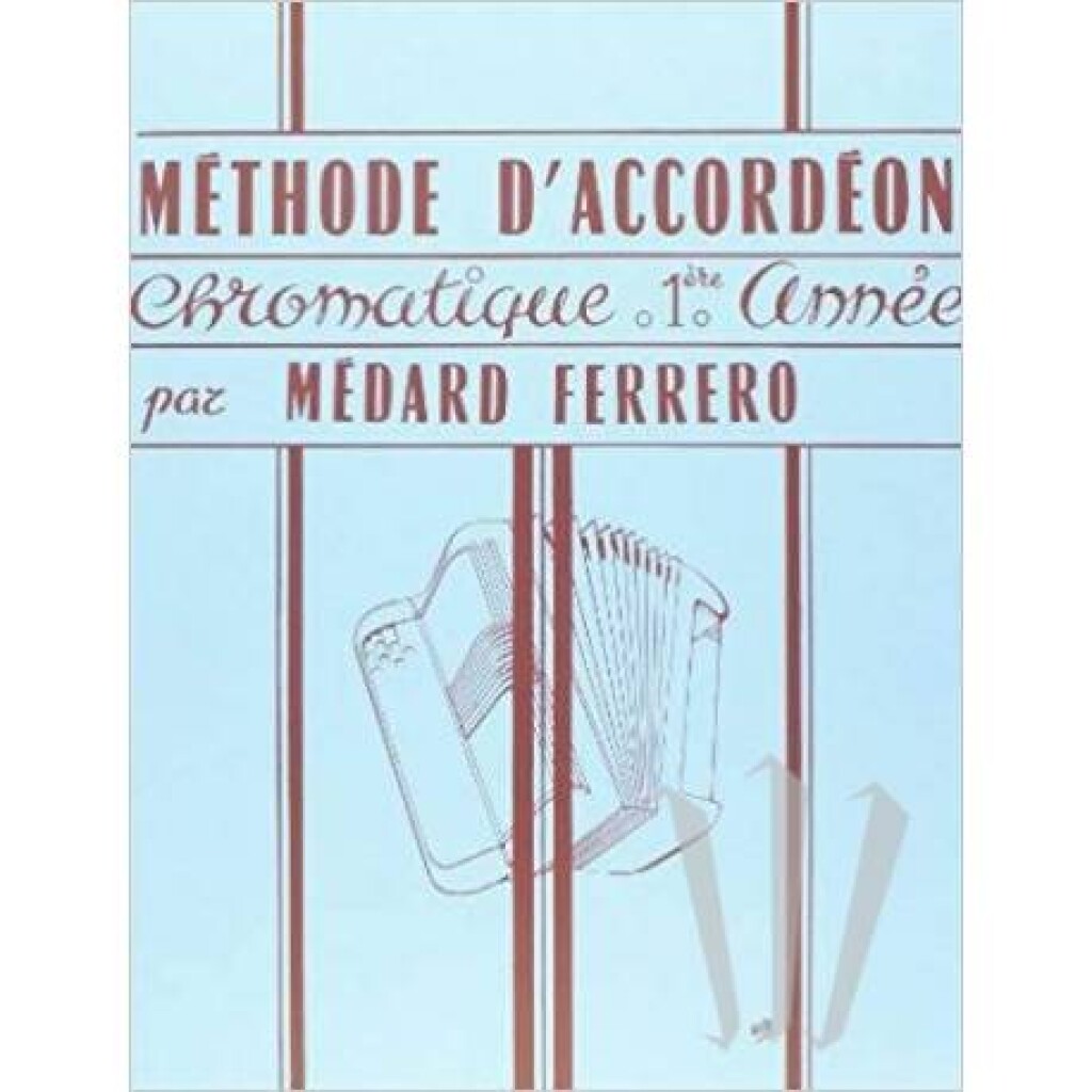 Méthode d'accordéon chromatique 1ère année