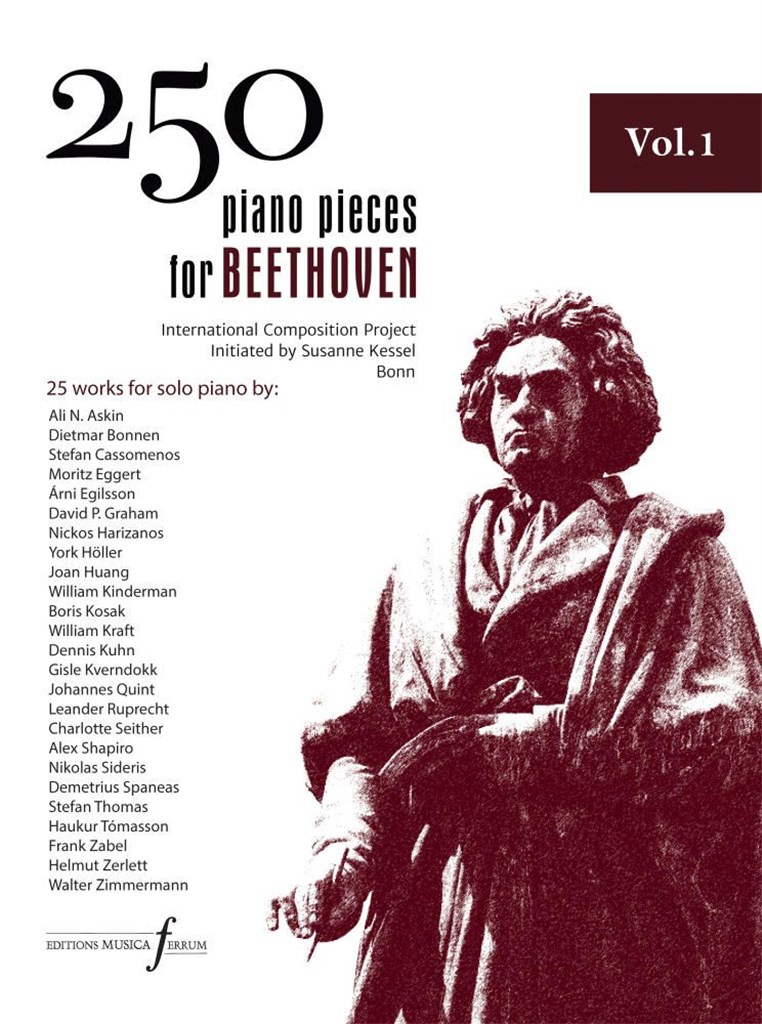 250 Piano Pieces For Beethoven - Vol. 1