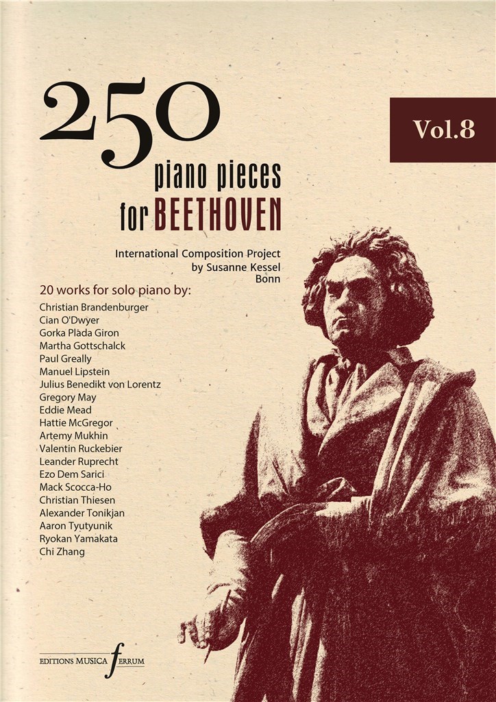 250 Piano Pieces For Beethoven - Vol. 8