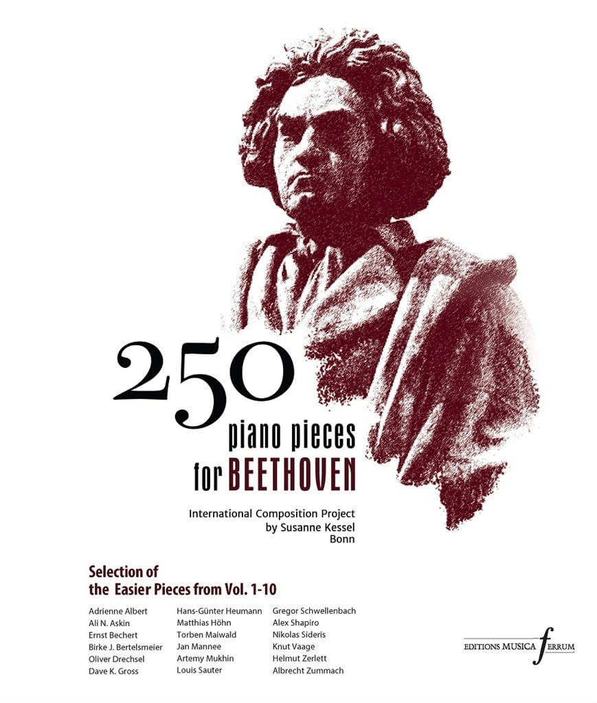 250 piano pieces for Beethoven