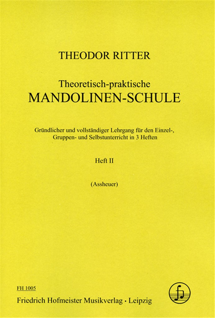 Theoretisch-Praktische Mandolinen-Schule, Heft 2