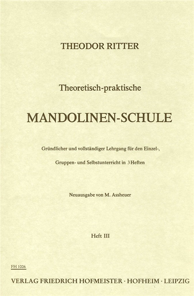Mandolinen-Schule (Assheuer) - Heft 3
