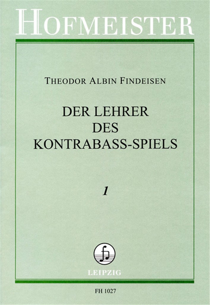 Der Lehrer im Kontrabaßspiel, Heft 1