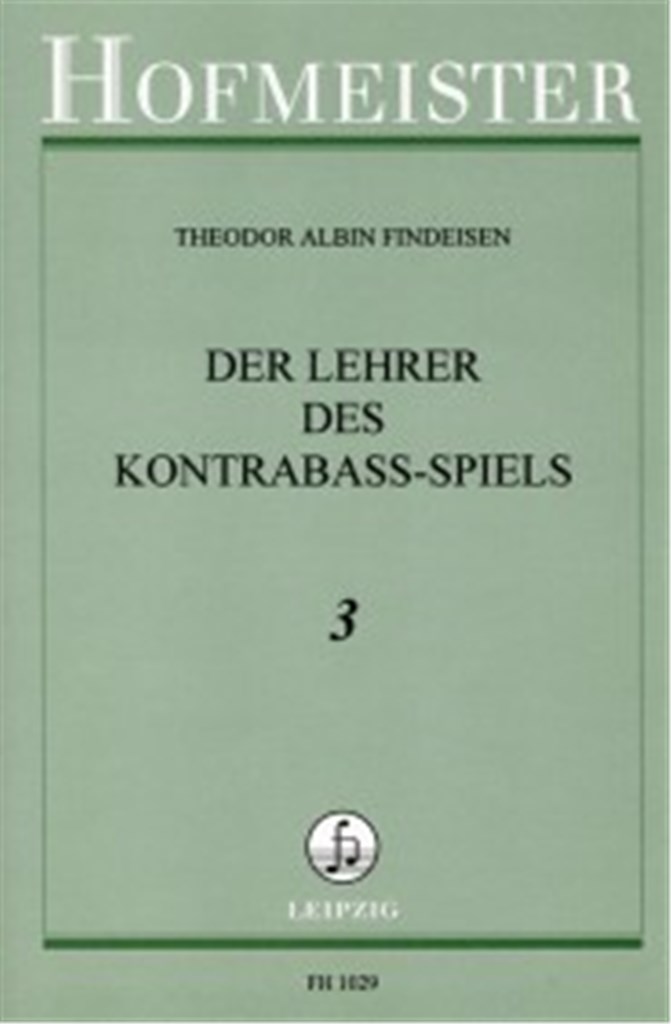 Der Lehrer im Kontrabaßspiel, Heft 3
