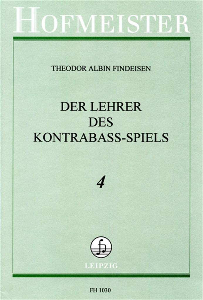 Der Lehrer im Kontrabaspiel, Heft 4