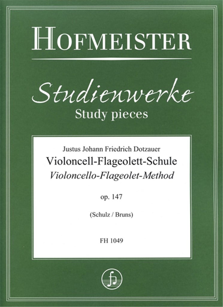 Violoncell-Flageolett-Schule