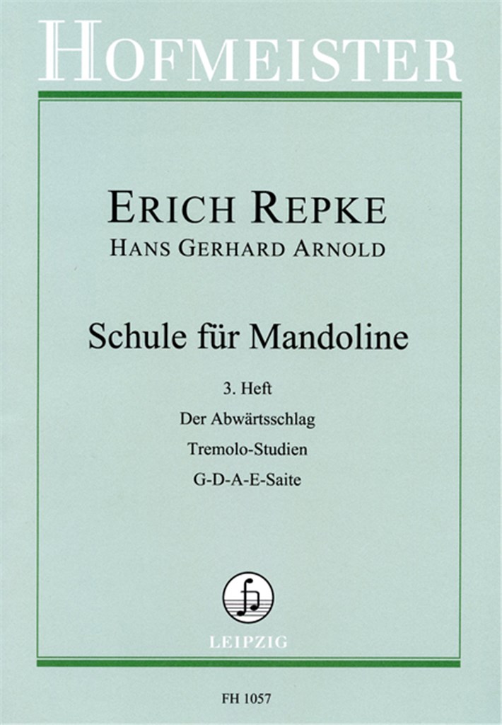 Schule für Mandoline, Heft 3