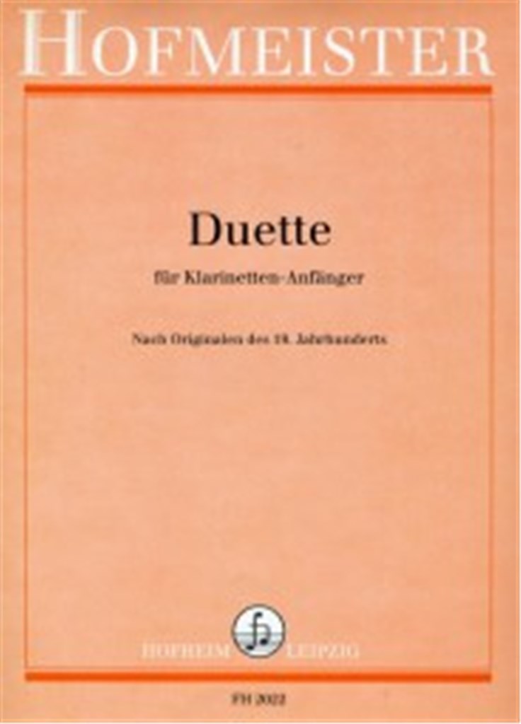 Duette fur Klarinetten-Anfanger (Hetschko)