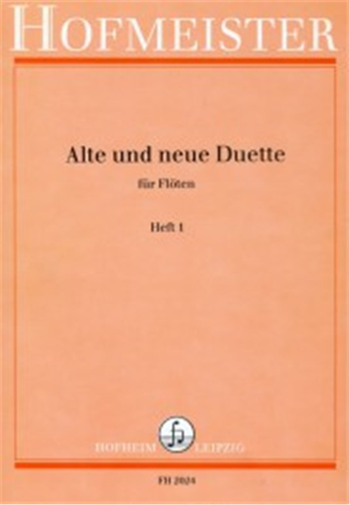 Alte und neue Duette, Heft 1