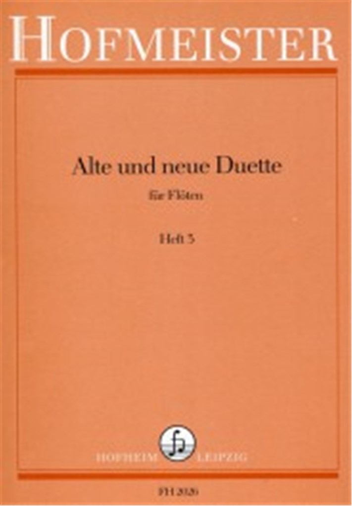 Alte und neue Duette, Heft 3