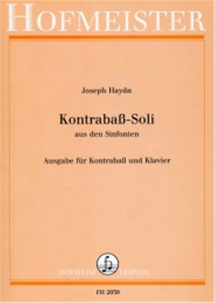 Kontraba-Soli aus den Sinfonien