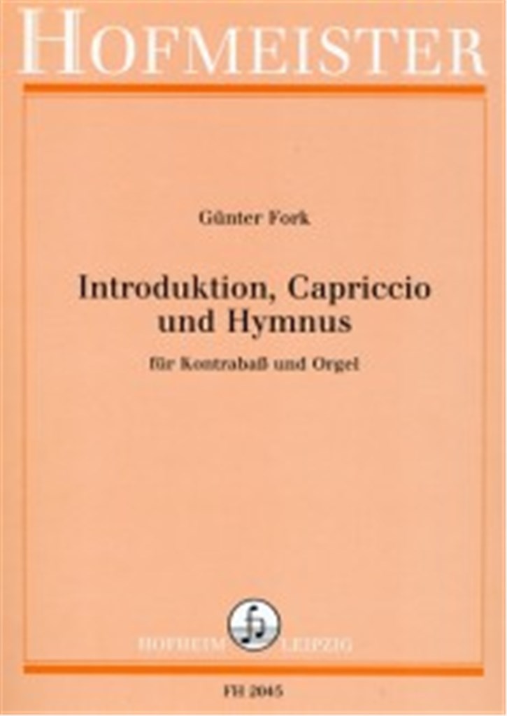 Introduktion, Capriccio und Hymnus