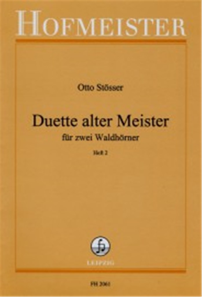 Horn-Duette alter Meister, Heft 2