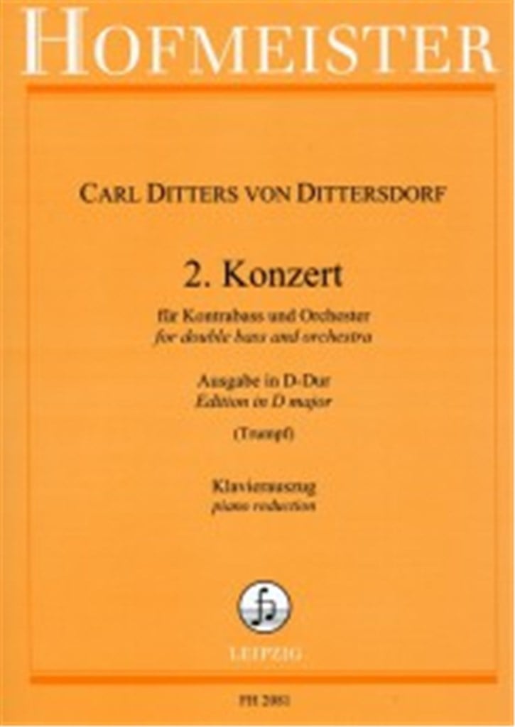 2. Konzert D-Dur für Double Bass und Orchester