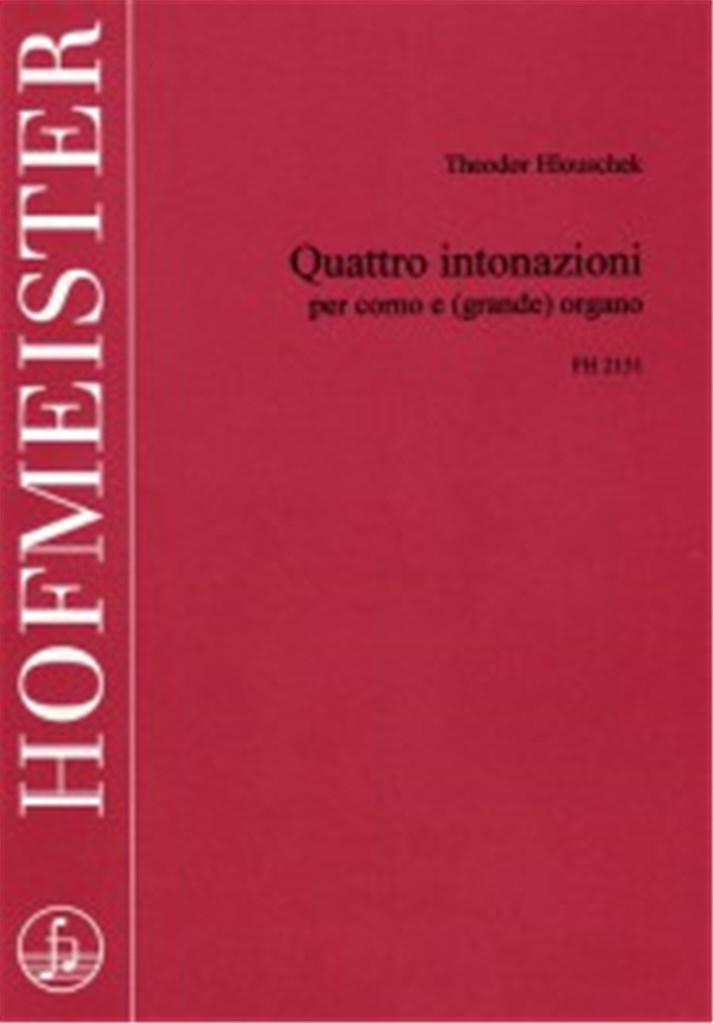 Quattro intonazioni per corno e (grande) Organo