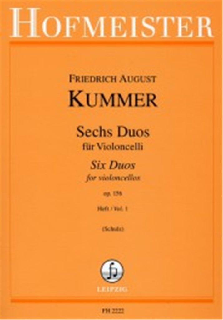 6 Duos, Op. 156 - Heft 1