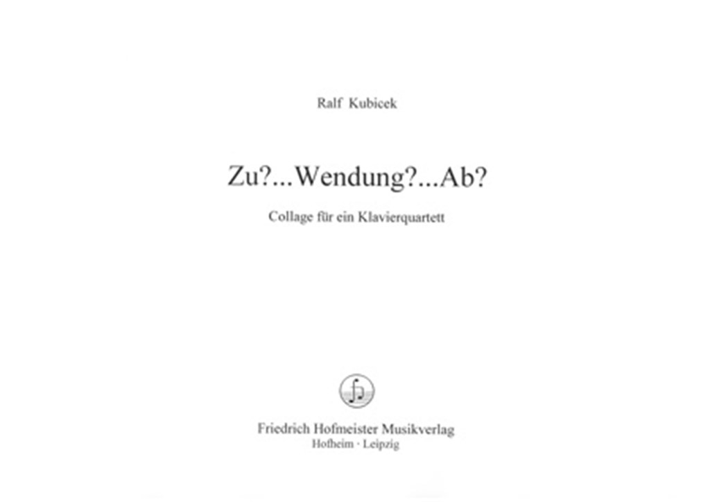 Zu... Wendung... Ab..