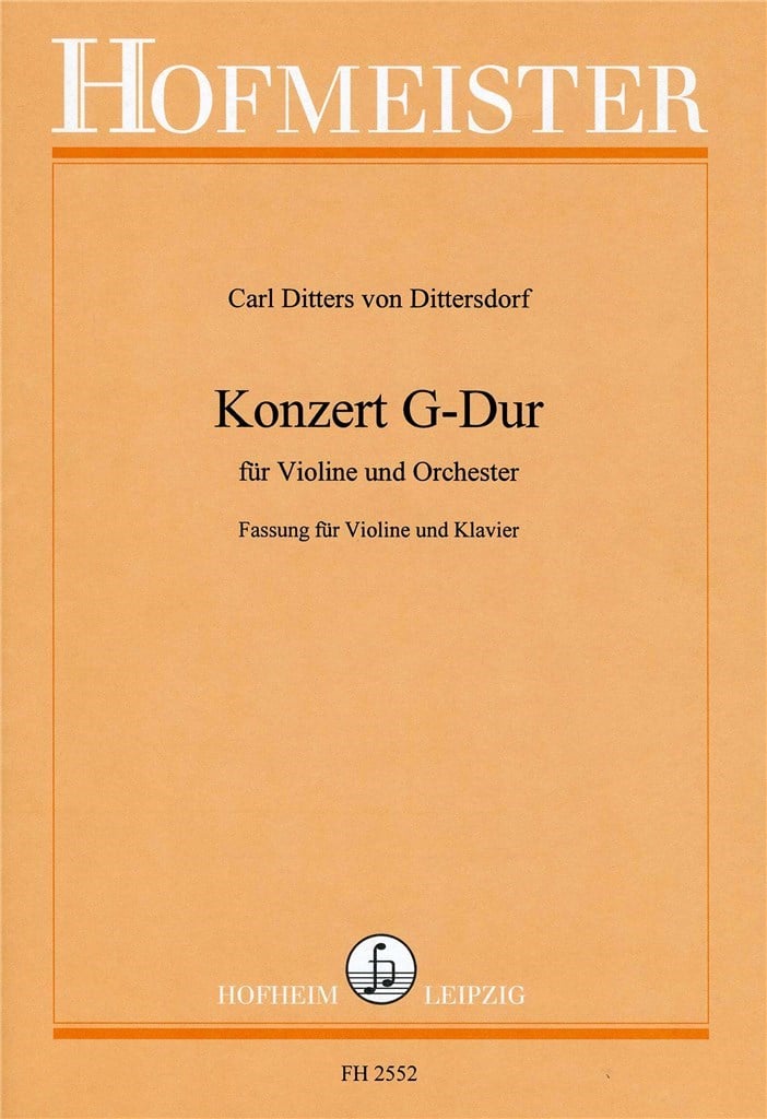 Konzert G-Dur /KlA