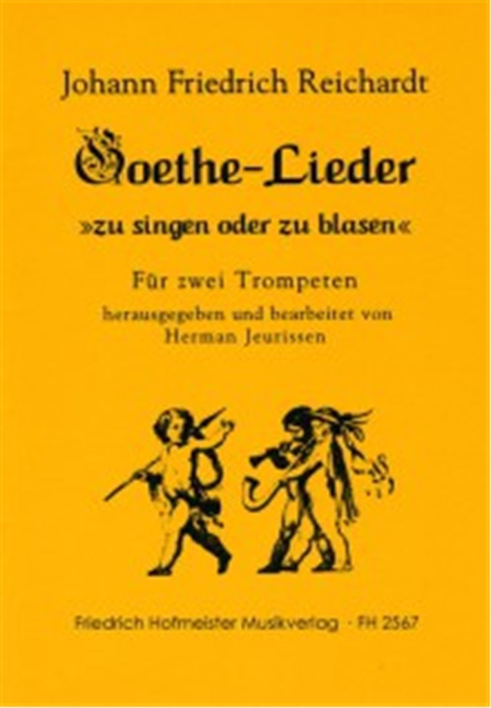 Goethe-Lieder zu singen und zu blasen