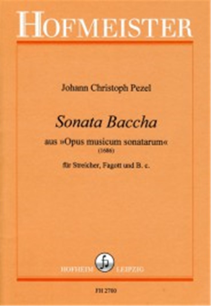 Sonata Baccha aus opus Musicum Sonatarum