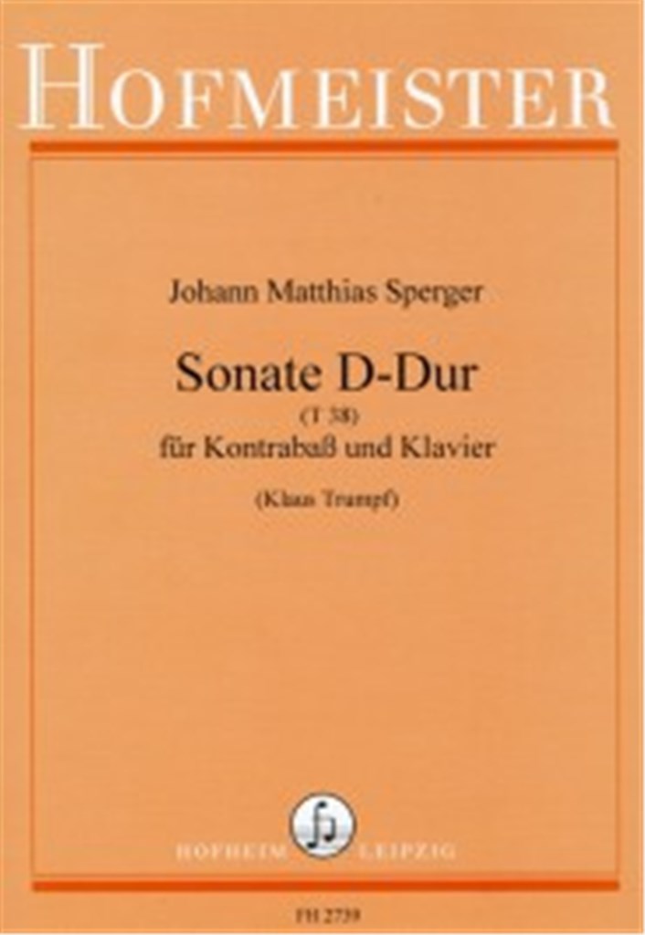 Sonate D-Dur (T38)