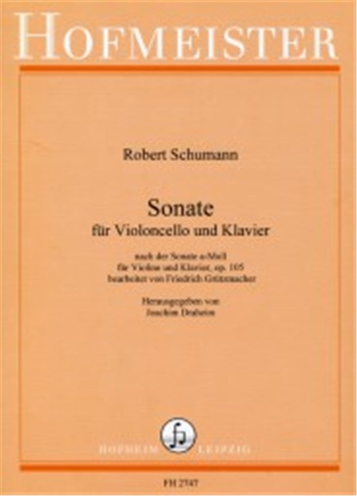 Sonate für ViolonCello und Klavier.