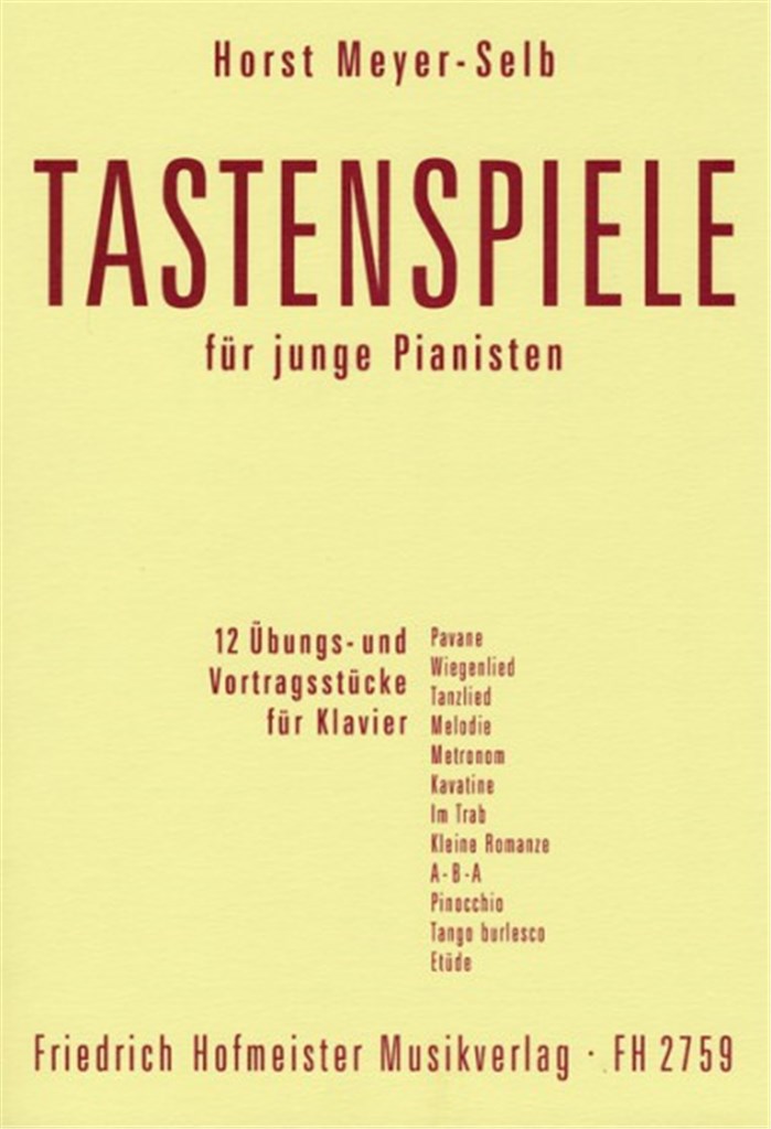 Tastenspiele für junge Pianisten